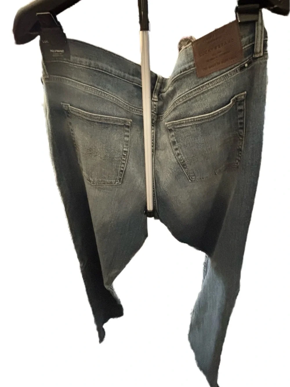Lucky Brand Men's Straight Jeans - Size 40x34 - Medium Blue Denim
